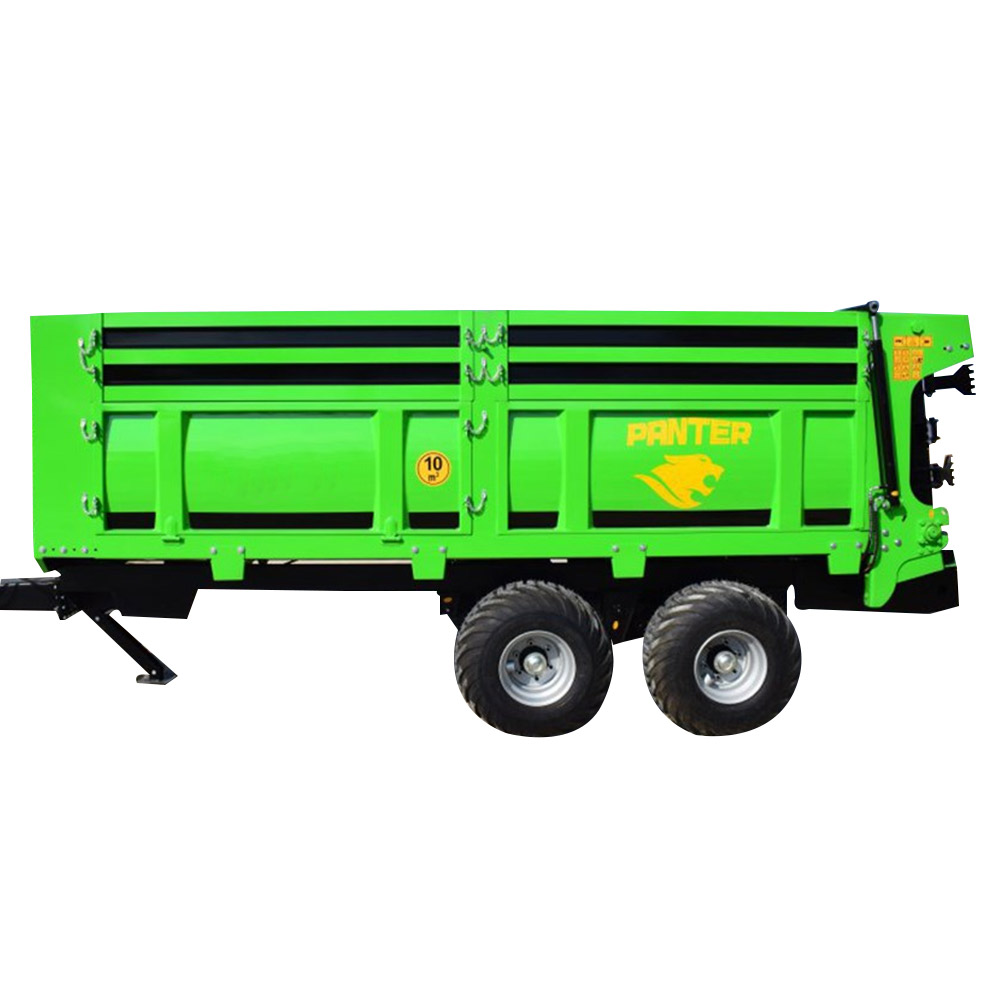 10 CUBIC METERS SOLID FERTILIZER DISTRIBUTION TRAILER