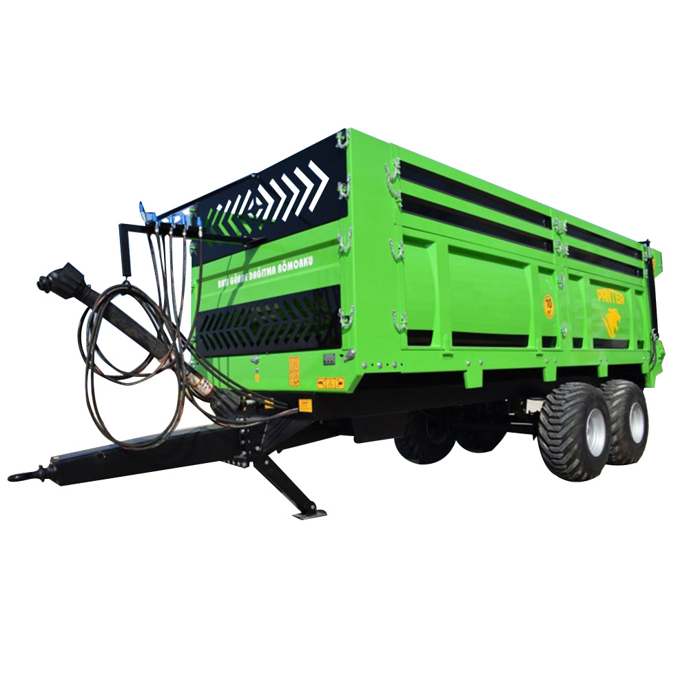 10 CUBIC METERS SOLID FERTILIZER DISTRIBUTION TRAILER