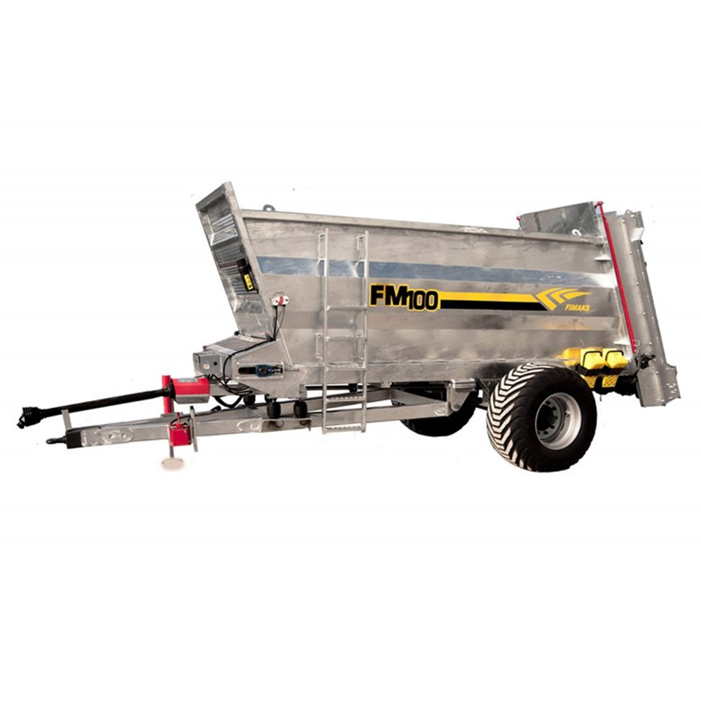 10 TON SOLID FERTILIZER DISTRIBUTION TRAILER