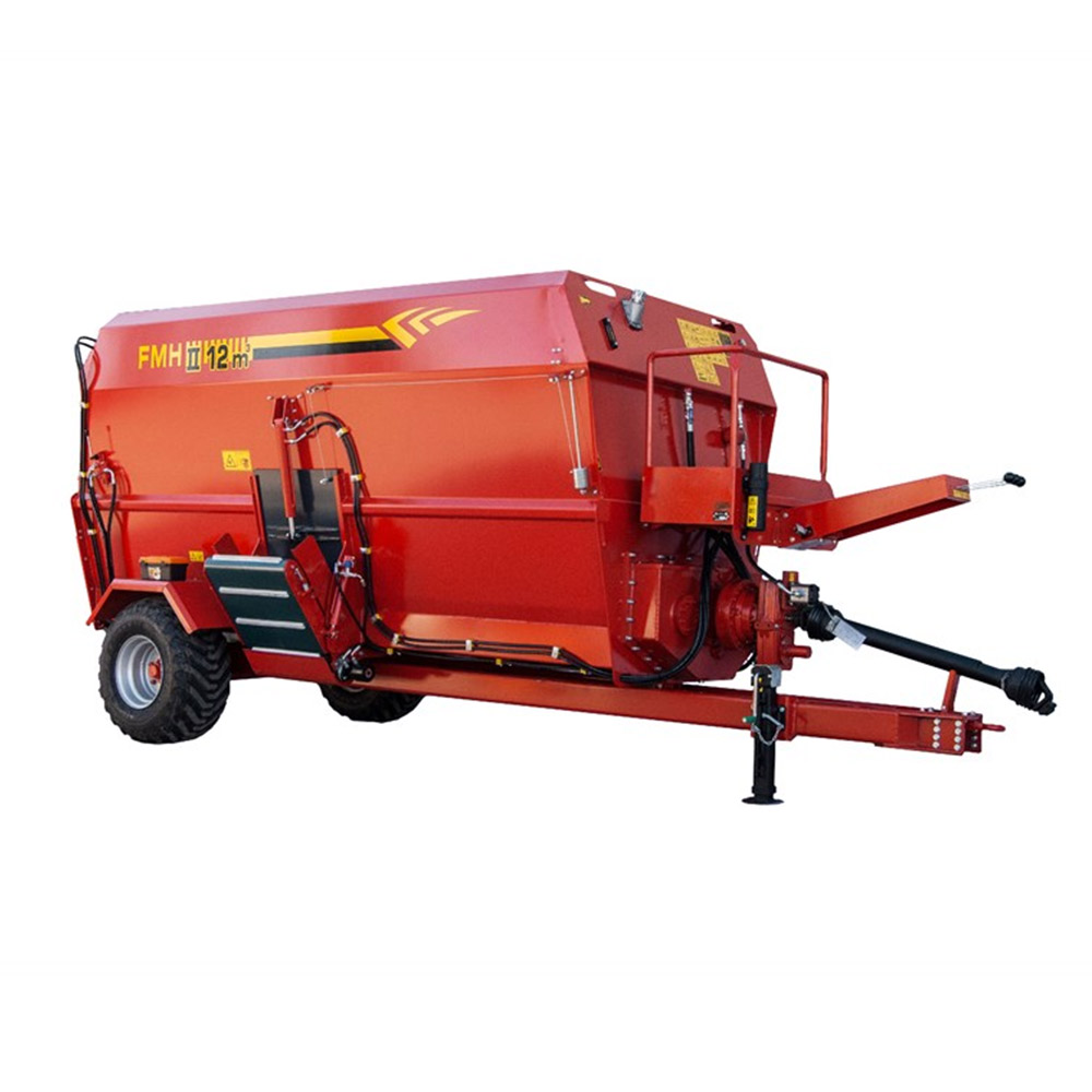 12 CUBIC METERS HORIZONTAL DOUBLE WIRE FEED MIXER