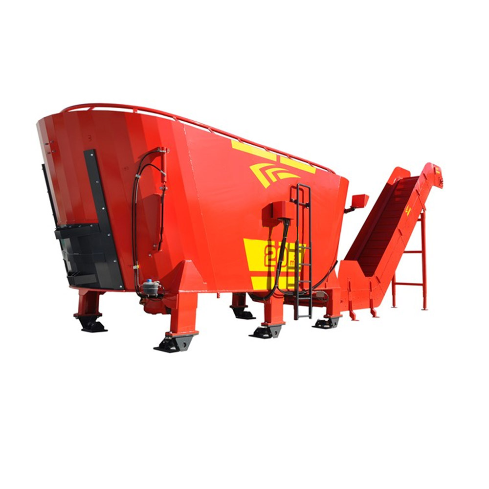 20 CUBIC METERS FIXED DOUBLE WIRE FEED MIXER