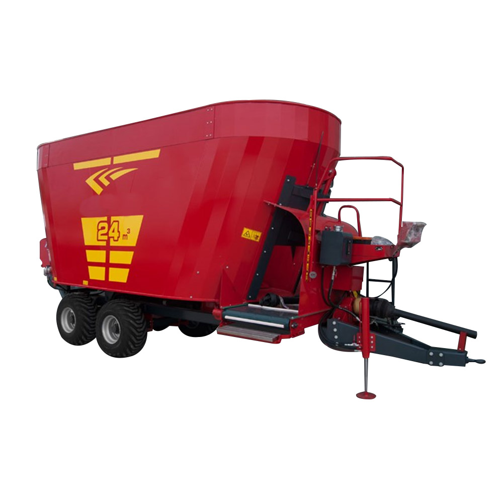 24 CUBE DOUBLE WIRE VERTICAL FEED MIXER