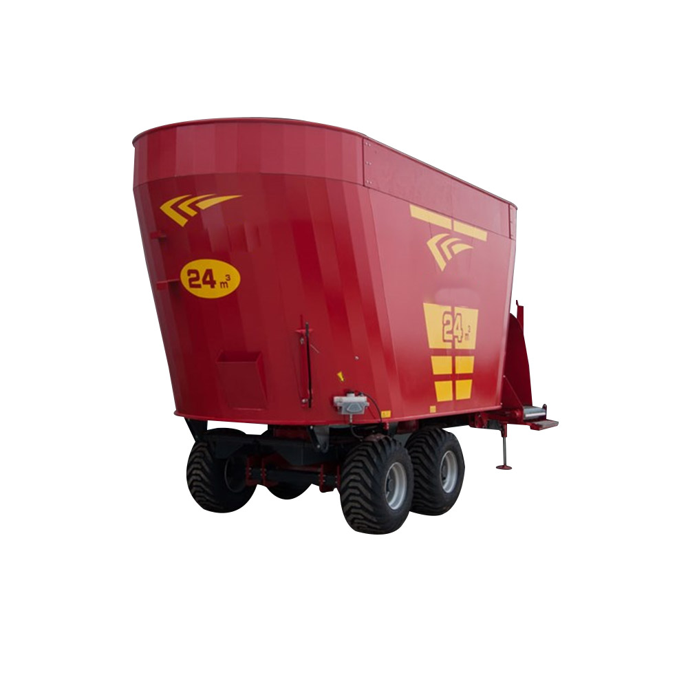 24 CUBE DOUBLE WIRE VERTICAL FEED MIXER
