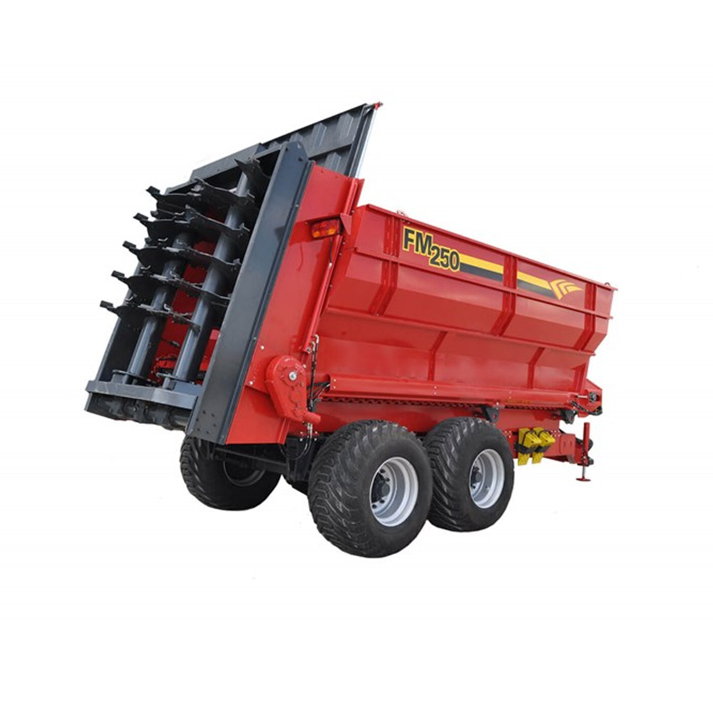 25 TON SOLID FERTILIZER DISTRIBUTION TRAILER