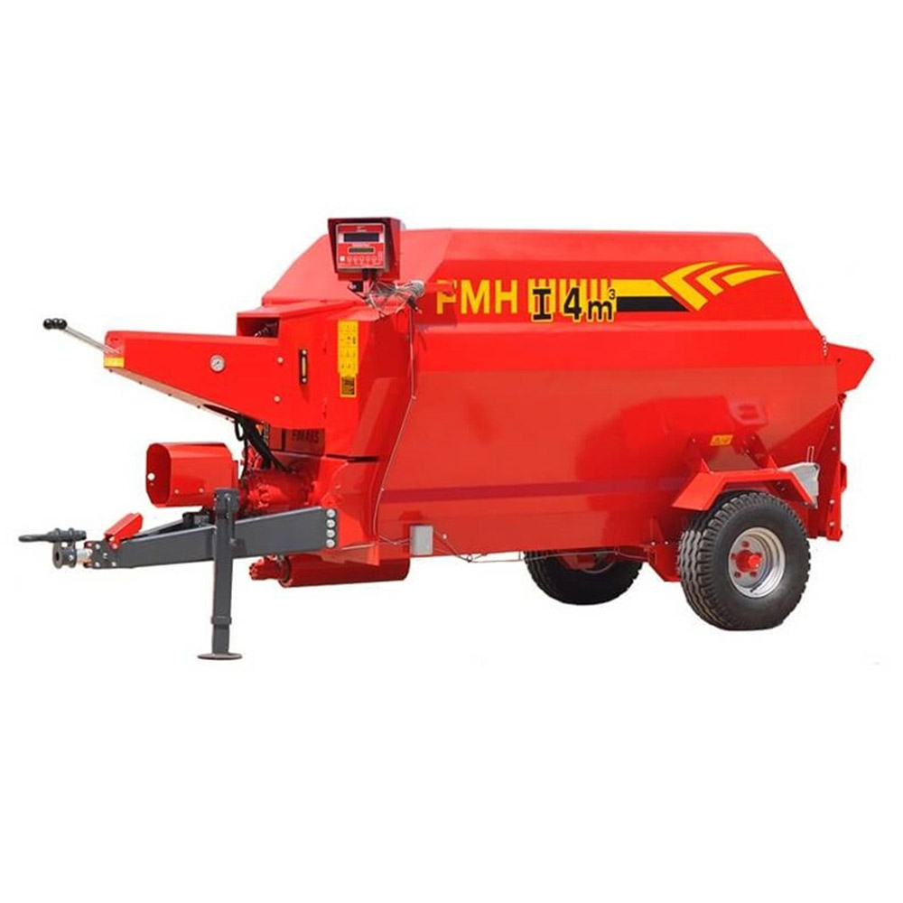 4 CUBIC HORIZONTAL HEAVY FEED MIXER