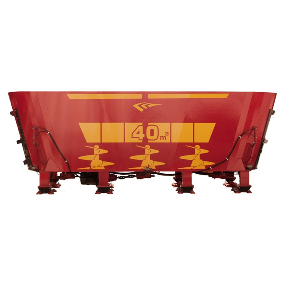 40 CUBIC METERS FIXED THREE-SCREW FEED MIXER
