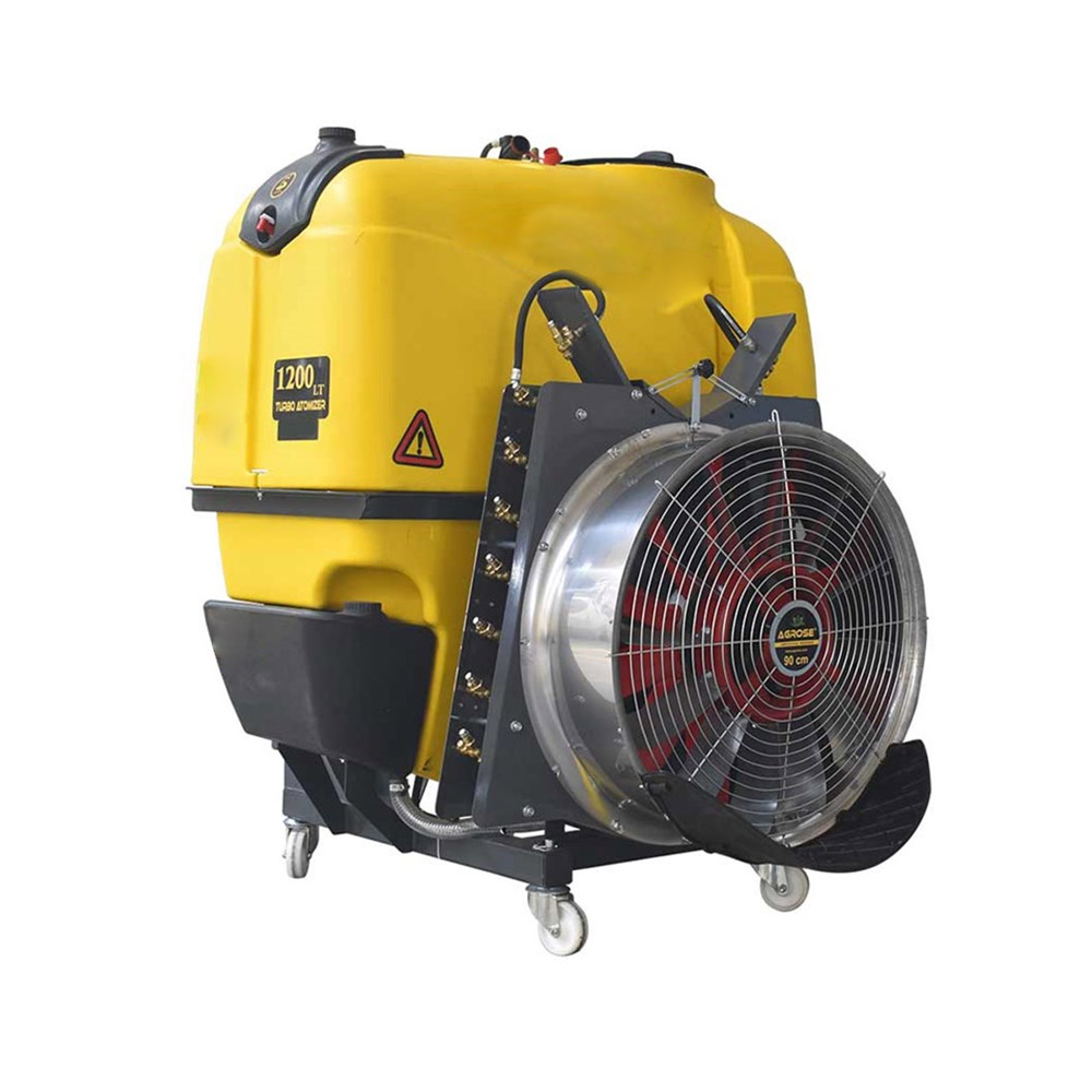HANGING TYPE TURBO ATOMIZER STANDARD GEARBOX LINK MODEL 1200 LT. 90CM. V FAN