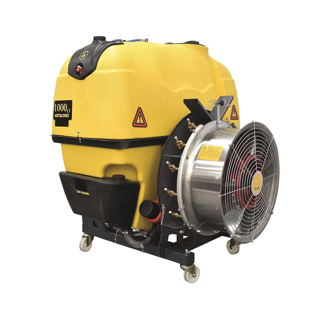 HANGING TYPE TURBO ATOMIZER WITH STANDARD GEARBOX MODEL 1000 LT. 75CM. FAN