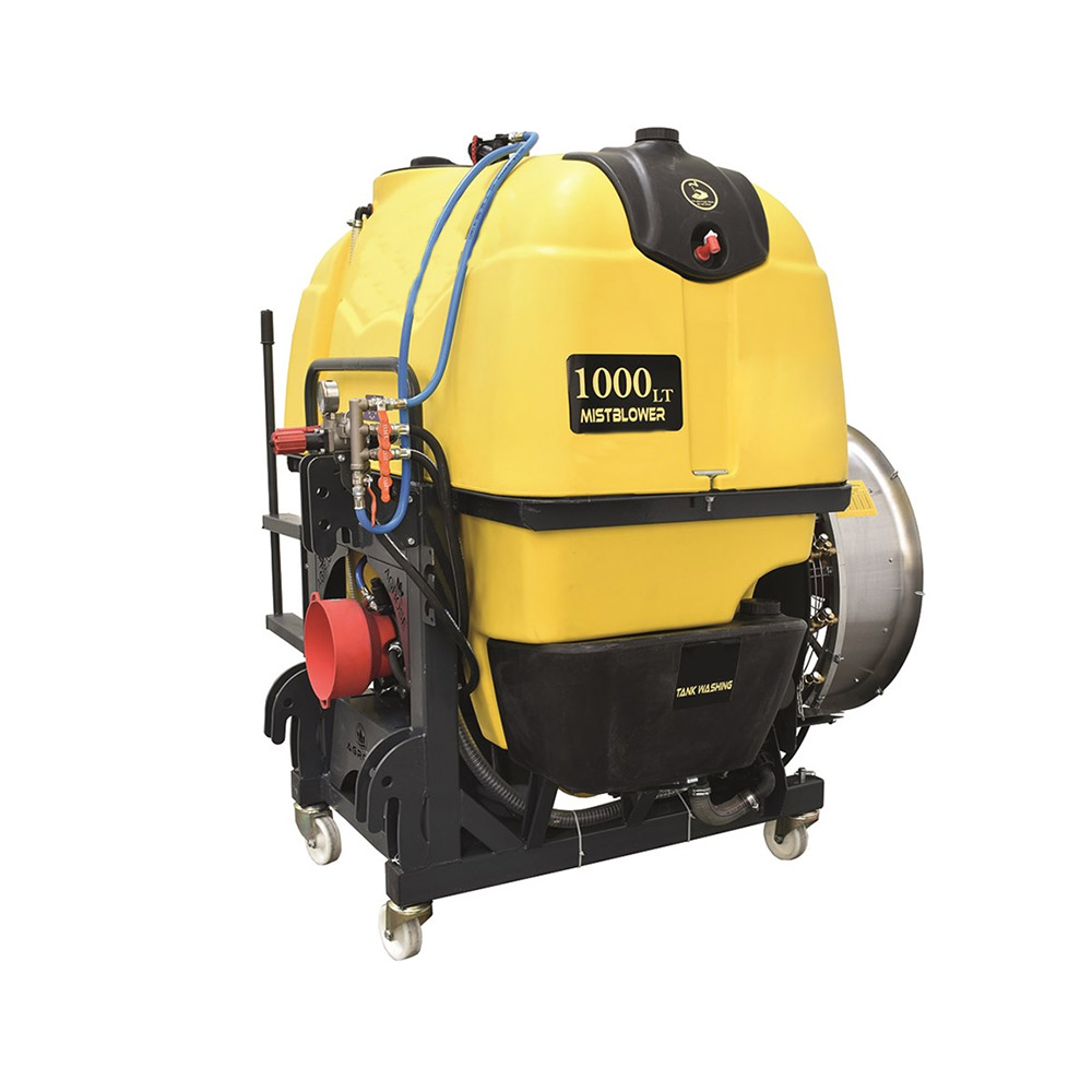 HANGING TYPE TURBO ATOMIZER WITH STANDARD GEARBOX MODEL 1000 LT. 75CM. FAN