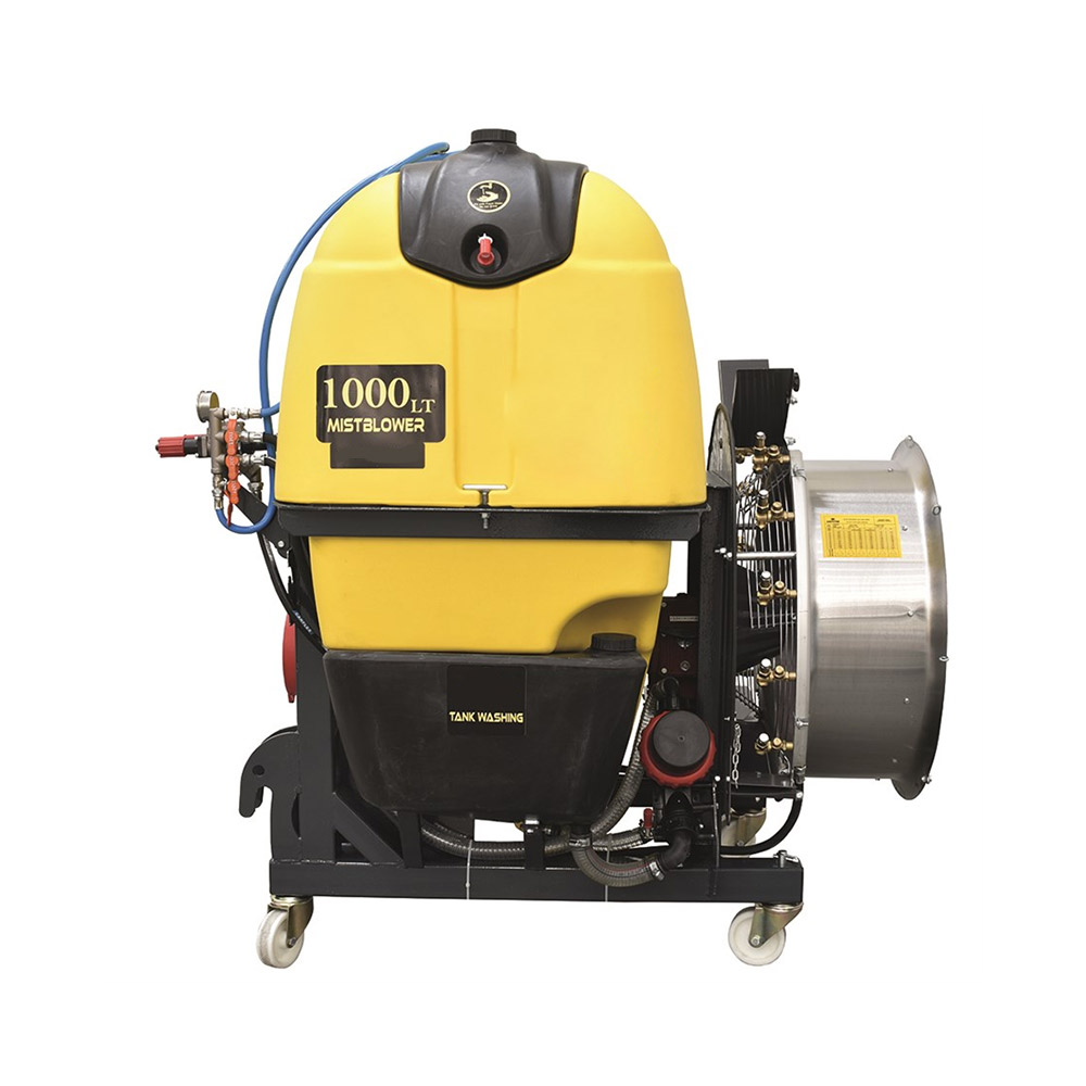 HANGING TYPE TURBO ATOMIZER WITH STANDARD GEARBOX MODEL 1000 LT. 75CM. FAN