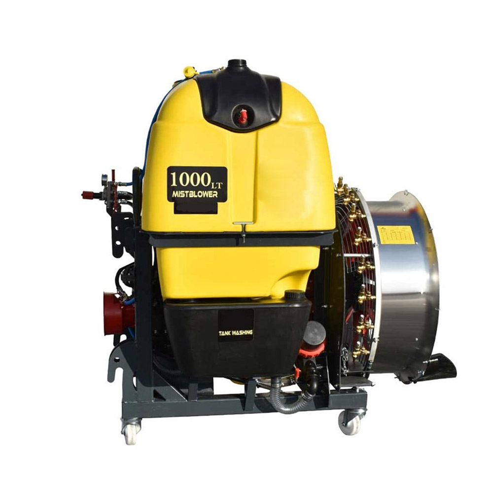 HANGING TYPE TURBO ATOMIZER WITH STANDARD GEARBOX MODEL 1000 LT. 90CM. FAN