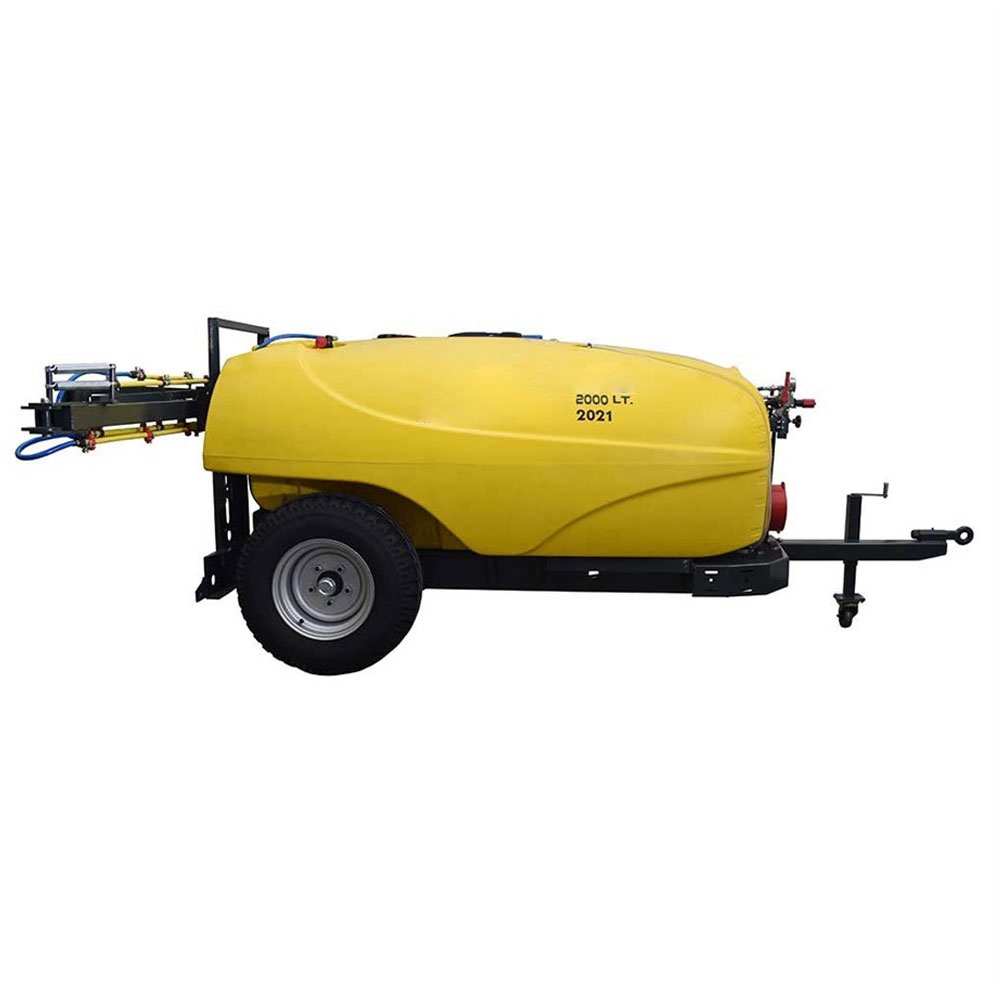 ÇEKİLİR TİP TARLA PÜLVERİZATÖRÜ HİDROLİK LİFTLİ MODEL 2000 LT.