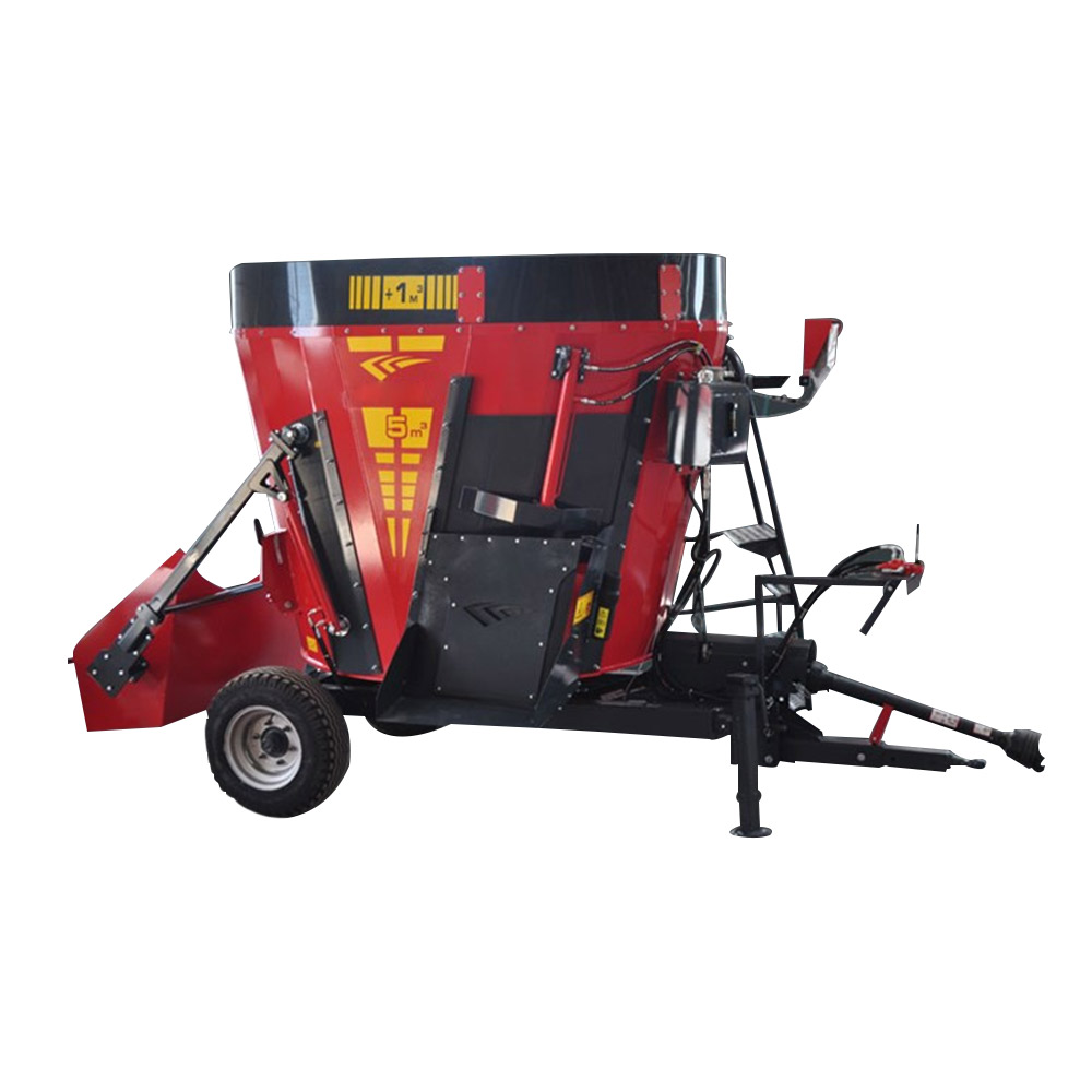 5 CUBIC METERS VERTICAL FEED MIXER
