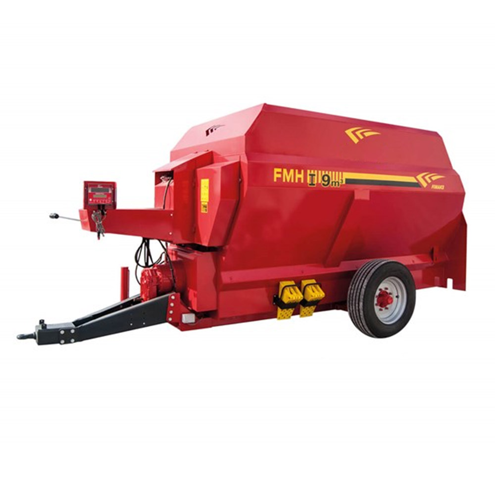 9 CUBIC METERS SINGLE WIRE HORIZONTAL FEED MIXER